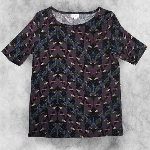 LuLaRoe Disney Villains Collection Gigi Featuring Diablo - Picture 1 of 3